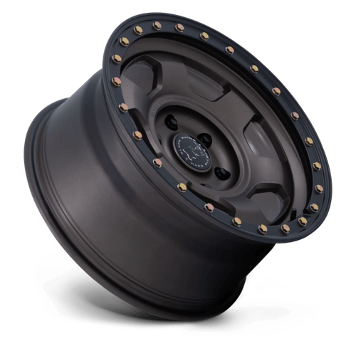 Black Rhino BR029 Trooper Burnt Bronze with Matte Black Lip Wheels, Cast Aluminum