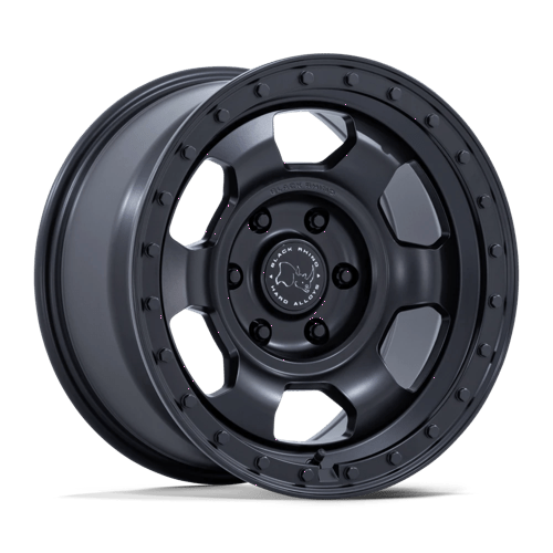 Black Rhino BR029 Trooper Matte Black Wheels, Cast Aluminum