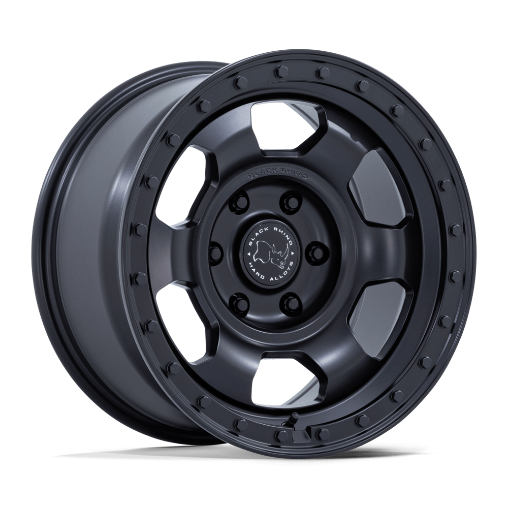 Black Rhino BR029 Trooper Matte Black Wheels, Cast Aluminum