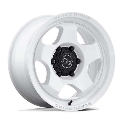 Black Rhino BR031 Sol Gloss White Wheels, Flow Formed, Aluminum
