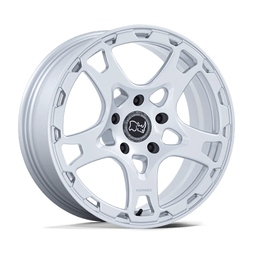 Black Rhino Klaue BR402 Silver Monoblock Forged Rims