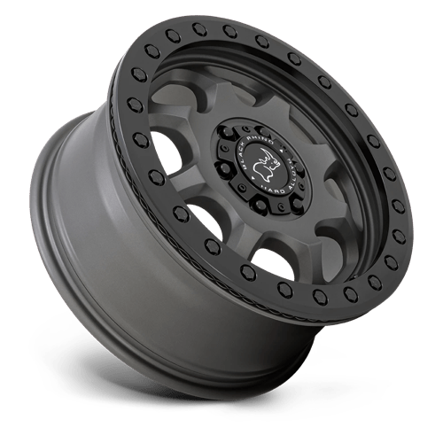 Black Rhino Venture Beadlock Matte Gunmetal With Black Hardware Wheels