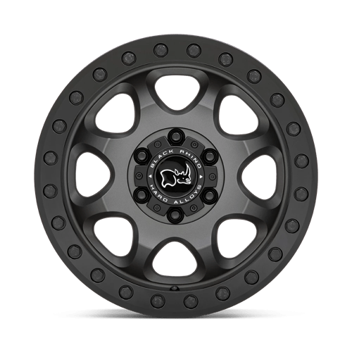 Black Rhino Venture Beadlock Matte Gunmetal With Black Hardware Wheels