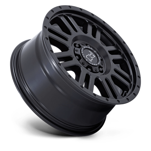 Black Rhino Yellowstone Matte Black Wheels