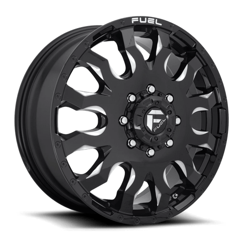 Fuel D673 Blitz Gloss Black Milled 1-Piece Wheels