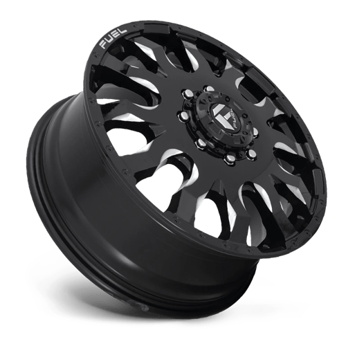 Fuel D673 Blitz Gloss Black Milled 1-Piece Wheels