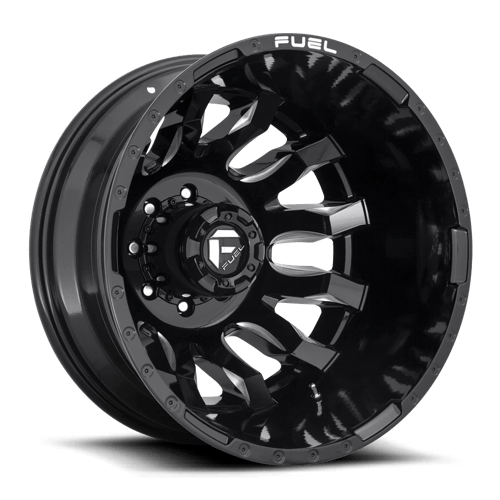 Fuel D673 Blitz Gloss Black Milled 1-Piece Wheels