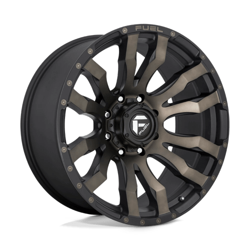 Fuel D674 Blitz Matte Black Double Dark Tint 1-Piece Wheels