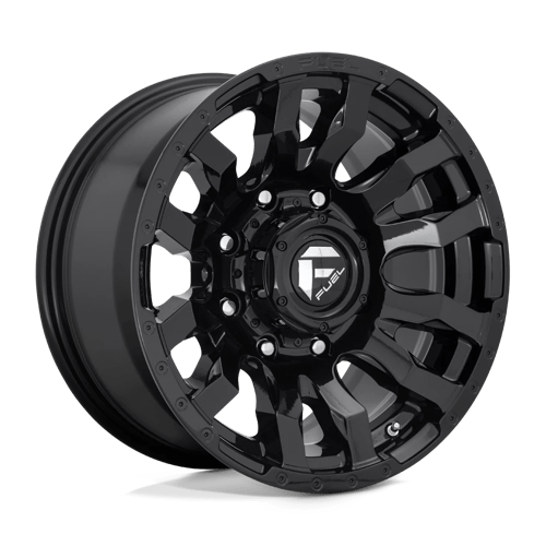 Fuel D675 Blitz Gloss Black 1-Piece Wheels