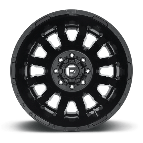 Fuel D675 Blitz Gloss Black 1-Piece Wheels