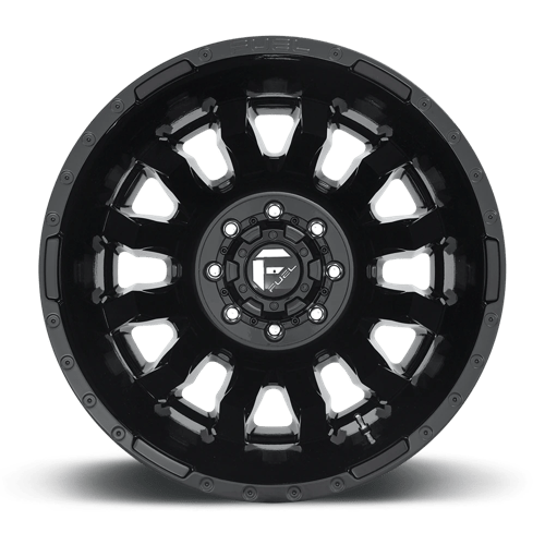 Fuel D675 Blitz Gloss Black 1-Piece Wheels