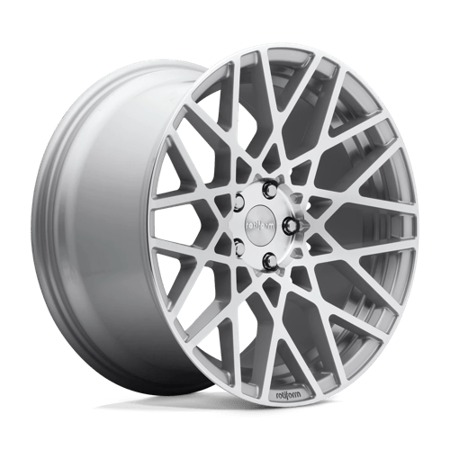 Rotiform R110 BLQ Gloss Silver Machined 1-Piece Wheels