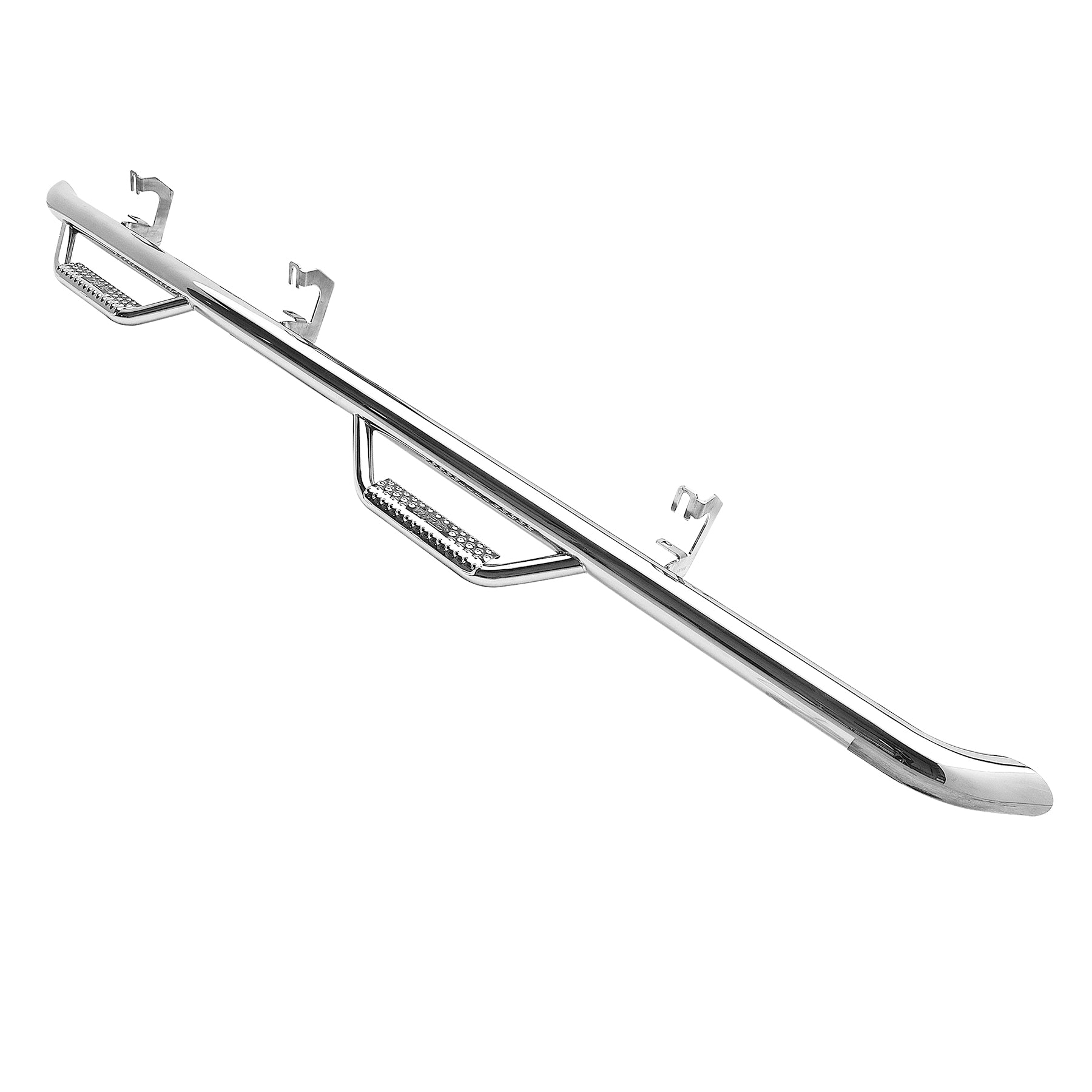 Smittybilt 2014-2018 GMC Sierra 1500 Nerf Steps, Stainless Steel, C1489CC-SS