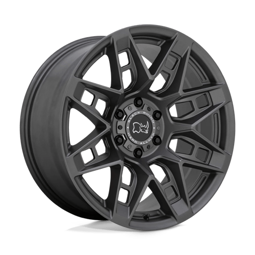 Black Rhino Caprock Matte Gunmetal Wheels