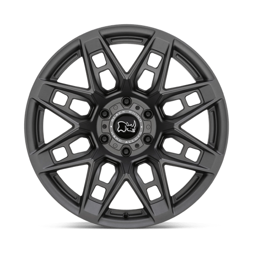 Black Rhino Caprock Matte Gunmetal Wheels