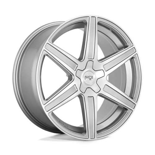 Niche M241 Carina Anthracite And Brushed Tinted Clear 1-Piece Wheels