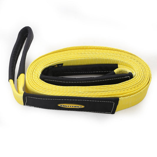 Smittybilt Universal Recovery Strap, 4" x 20", 40K lb Rating, CC420
