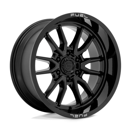 Fuel D760 Clash Gloss Black 1-Piece Wheels