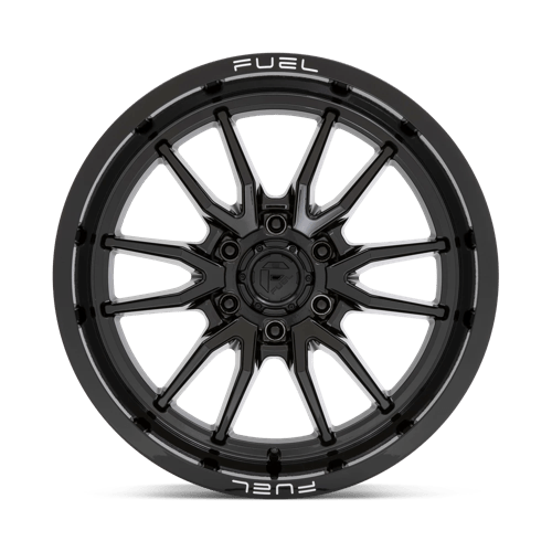 Fuel D760 Clash Gloss Black 1-Piece Wheels