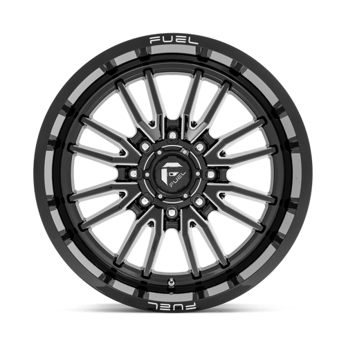 Fuel D761 Clash Gloss Black Milled 1-Piece Wheels