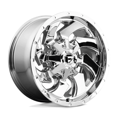 Fuel D573 Cleaver Chrome Plated 1-Piece Wheels