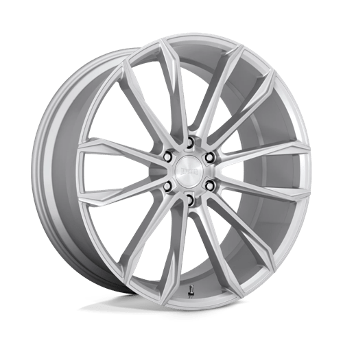 DUB S248 Clout Gloss Silver Brushed 1-Piece Wheels