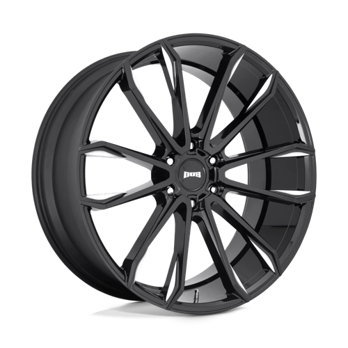 DUB S252 Clout Gloss Black Milled 1-Piece Wheels