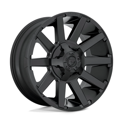 Fuel D437 Contra Satin Black 1-Piece Wheels