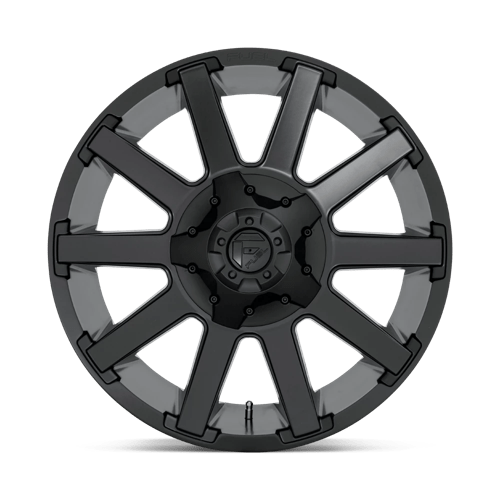 Fuel D437 Contra Satin Black 1-Piece Wheels