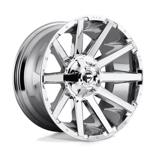 Fuel D614 Contra Chrome Plated 1-Piece Wheels