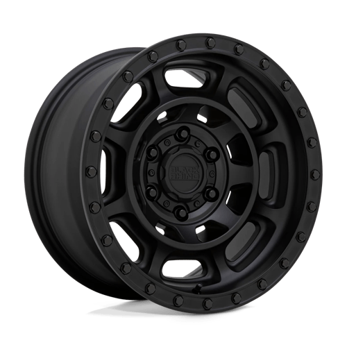 Black Rhino Convoy Matte Black Wheels