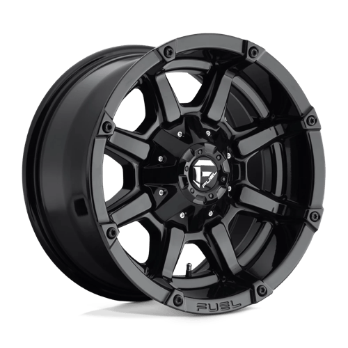 Fuel D575 Coupler Gloss Black 1-Piece Wheels