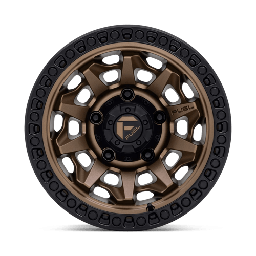 Fuel D696 Covert Matte Bronze Black Bead Ring 1-Piece Wheels