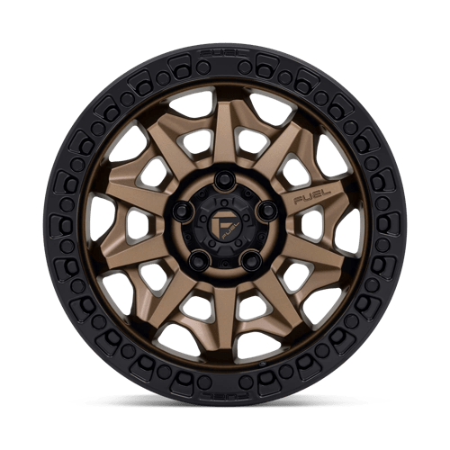 Fuel D696 Covert Matte Bronze Black Bead Ring 1-Piece Wheels