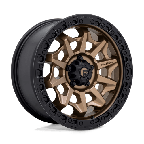 Fuel D696 Covert Matte Bronze Black Bead Ring 1-Piece Wheels