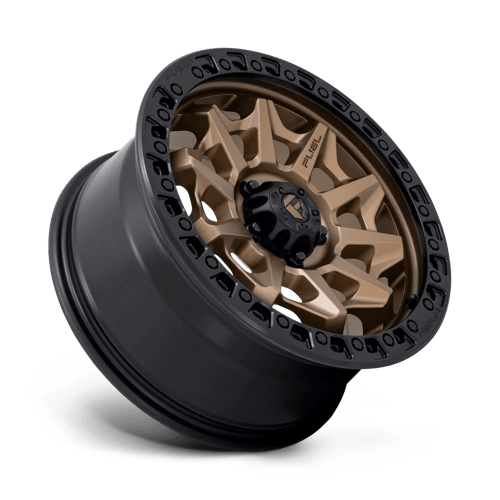 Fuel D696 Covert Matte Bronze Black Bead Ring 1-Piece Wheels