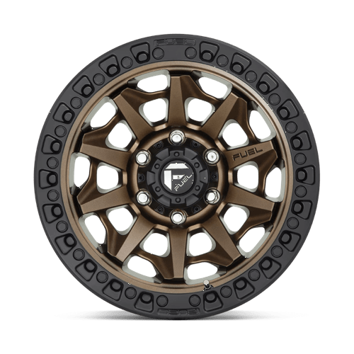 Fuel D696 Covert Matte Bronze Black Bead Ring 1-Piece Wheels