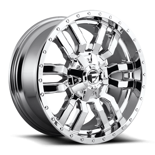 Fuel D631 Sledge Chrome Plated 1-Piece Wheels