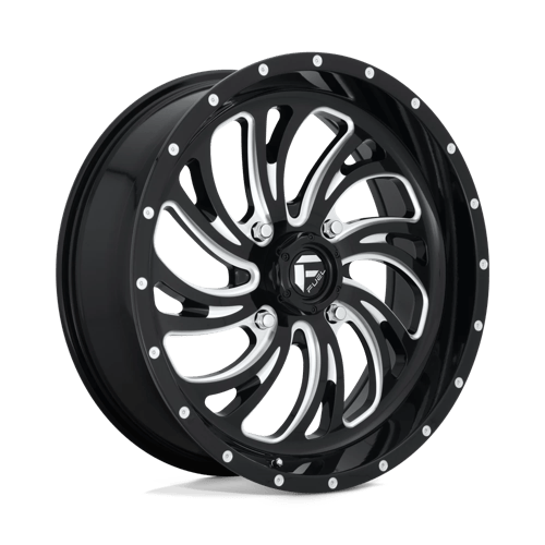 Fuel Kompressor D641 Black Milled UTV Rims