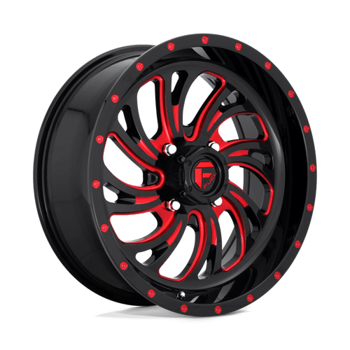 Fuel Kompressor D642 Red Black UTV Rims