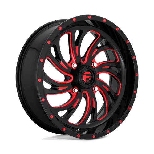 Fuel Kompressor D642 Red Black UTV Rims