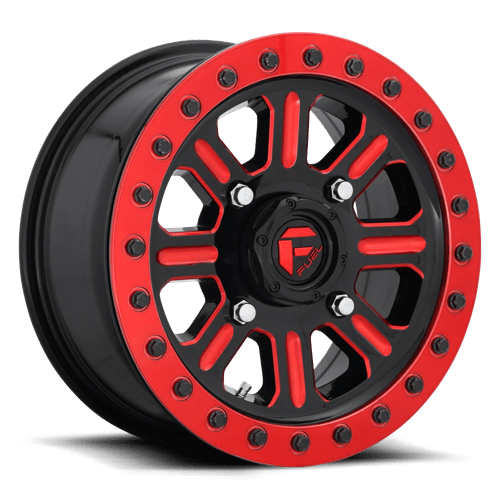 Fuel Hardline D911 Beadlock Red UTV Rims