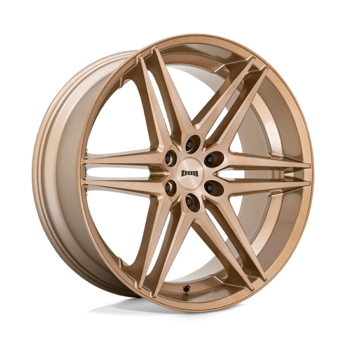 DUB S266 Dirty Dog Platinum Bronze 1-Piece Wheels