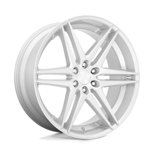 DUB S270 Dirty Dog Silver With Brushed Face 1-Piece Wheels