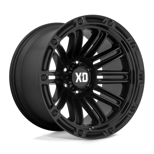 KMC XD846 Double Deuce Satin Black Wheels