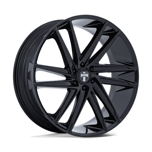 DUB DC275 Blaze Gloss Black Wheels, Cast Aluminum