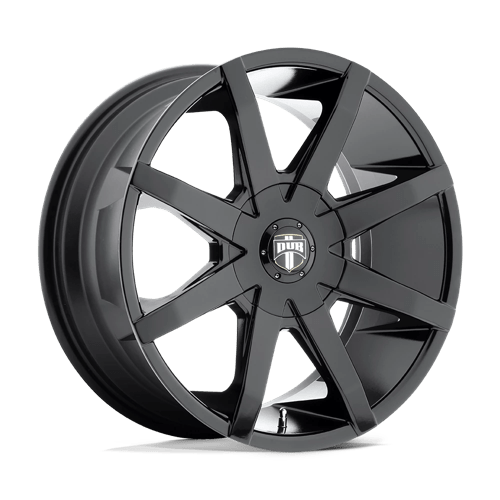 DUB S110 Push Gloss Black 1-Piece Wheels