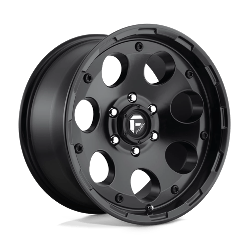 Fuel D608 Enduro Matte Black 1-Piece Wheels