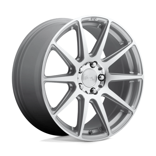 Niche M146 Essen Gloss Silver Machined 1-Piece Wheels