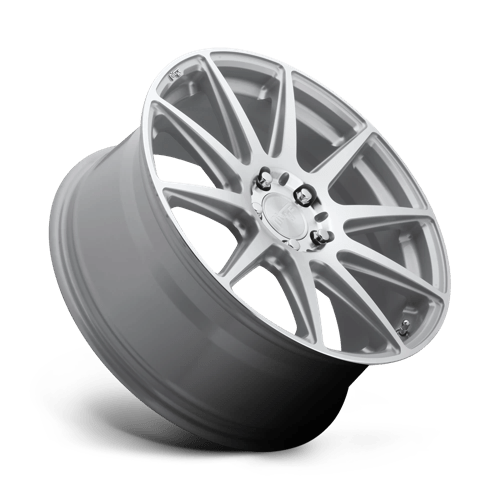 Niche M146 Essen Gloss Silver Machined 1-Piece Wheels